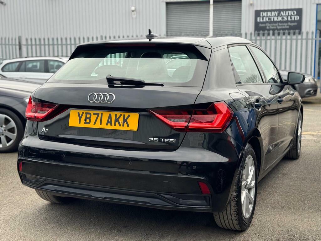 Audi A1 1.0 Tfsi 25 Sport Sportback Euro 6 S S YB71AKK Black #4