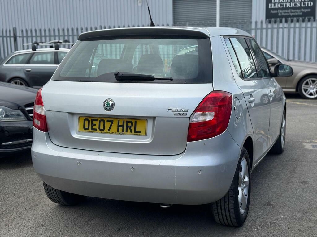 Skoda Fabia 1.4 16V 2 OE07HRL Silver #4