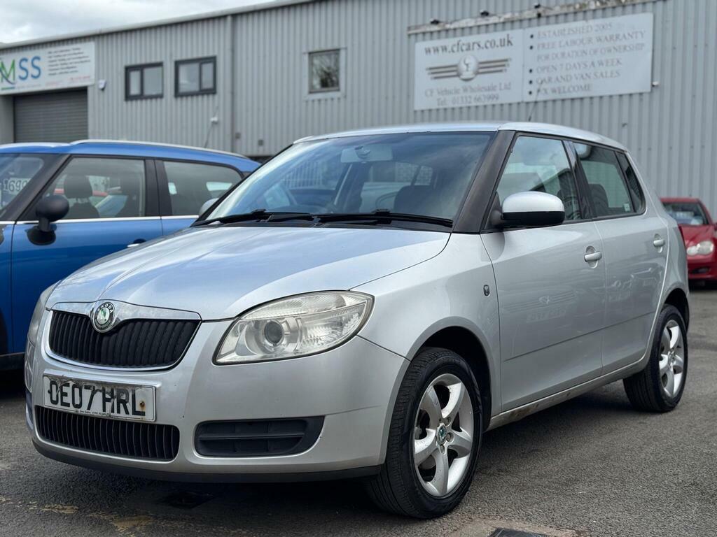 Skoda Fabia 1.4 16V 2 OE07HRL Silver #2