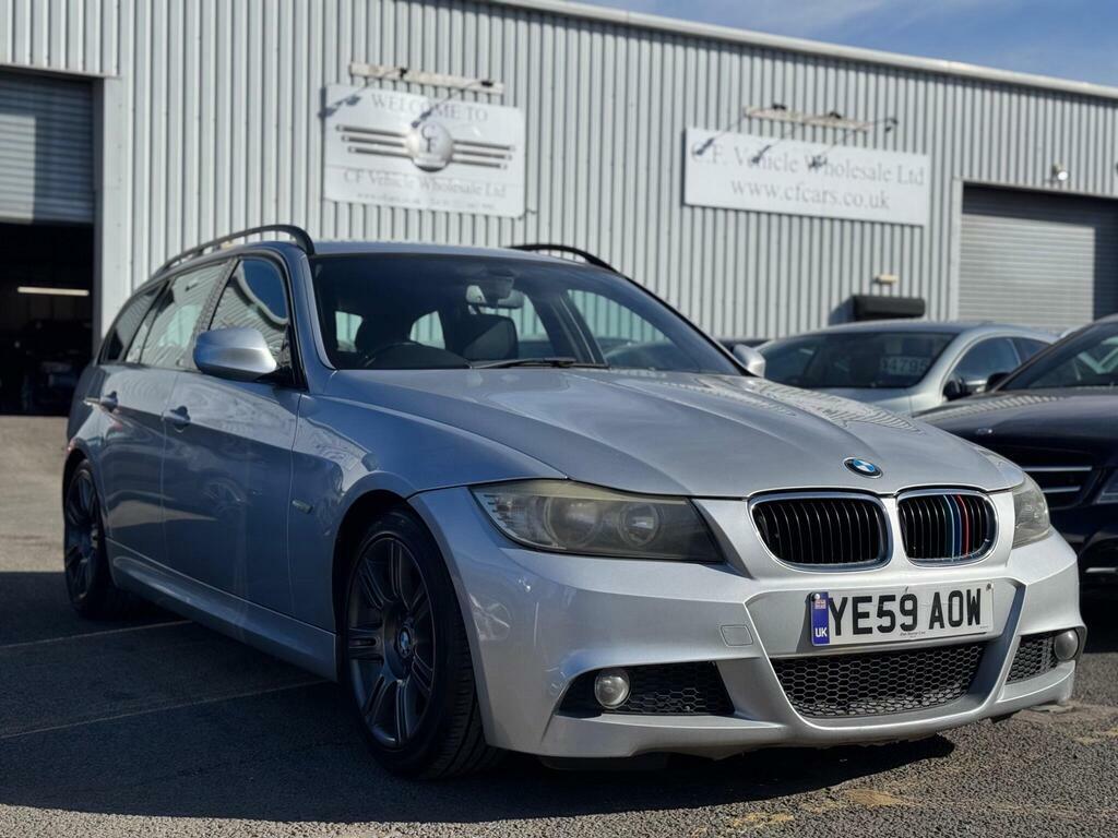 BMW 3 Series 2.0 318D M Sport Touring Steptronic Euro 5 YE59AOW Silver