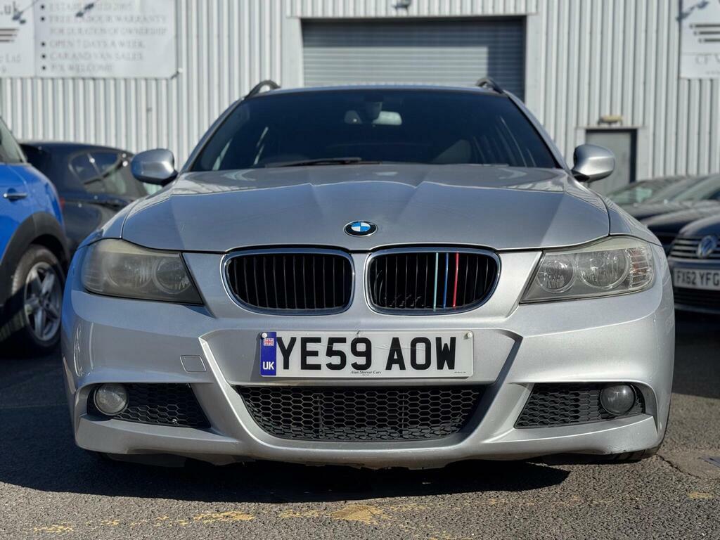 BMW 3 Series 2.0 318D M Sport Touring Steptronic Euro 5 YE59AOW Silver #6