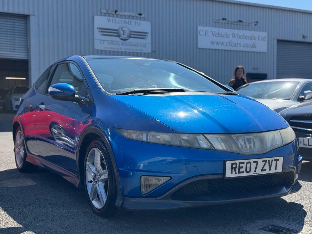 Honda Civic 1.8 I-vtec Type S Gt I-shift Blue