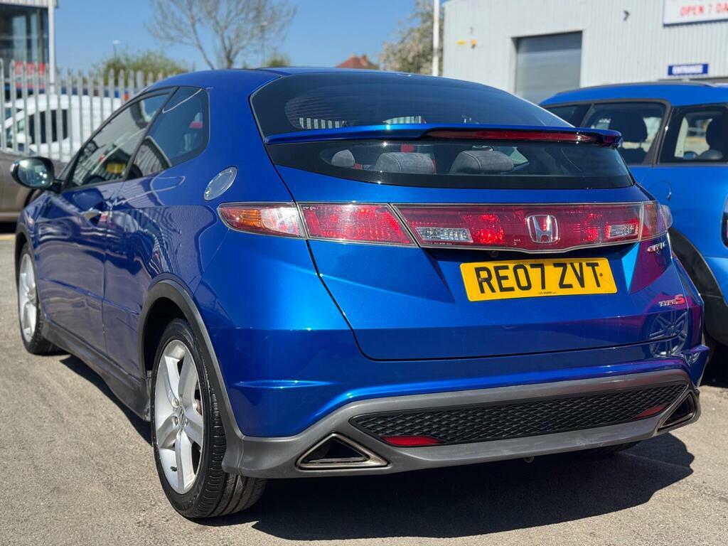 Honda Civic 1.8 I-vtec Type S Gt I-shift Blue #3