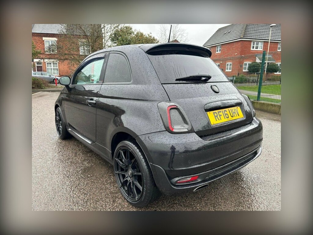 Fiat 500 1.2 S Euro 6 Ss RF16UHV Black #3
