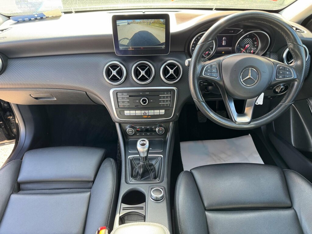 Mercedes-Benz A Class 1.5 A180d Sport Euro 6 Ss KJ66ADU Black #4