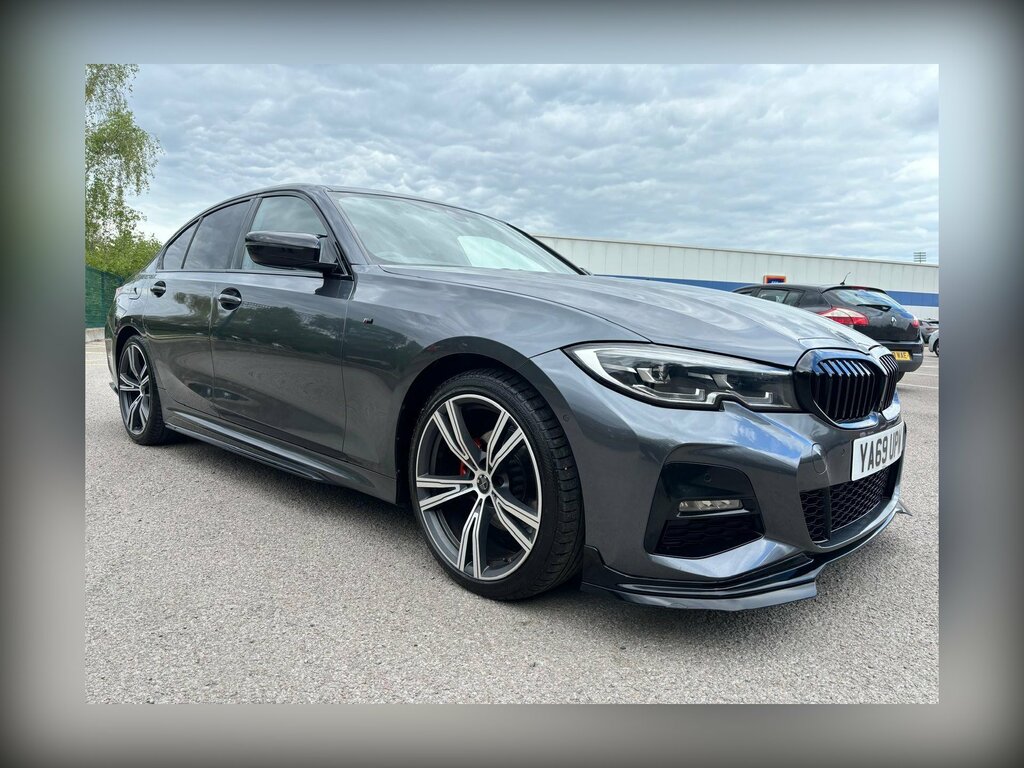 BMW 3 Series 2.0 320D M Sport Euro 6 Ss YA69UPW Grey #4