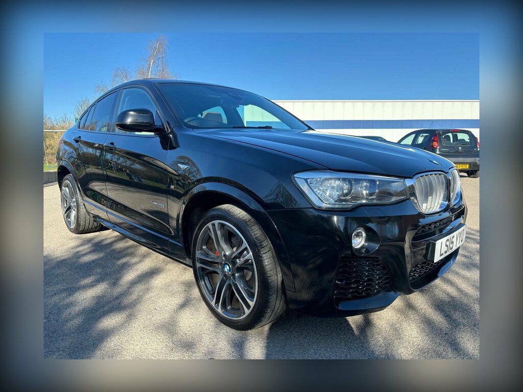 BMW X4 3.0 35D M Sport Xdrive Euro 6 Ss LS15YYO Black #4