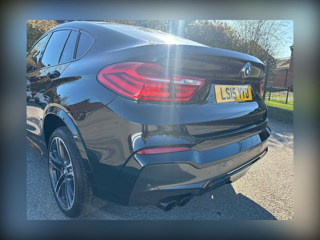 BMW X4 3.0 35D M Sport Xdrive Euro 6 Ss LS15YYO Black #6