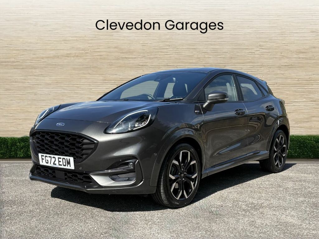 Ford Puma 1.0T Ecoboost Mhev St-line X Suv Hybrid FG72EOM Grey #4