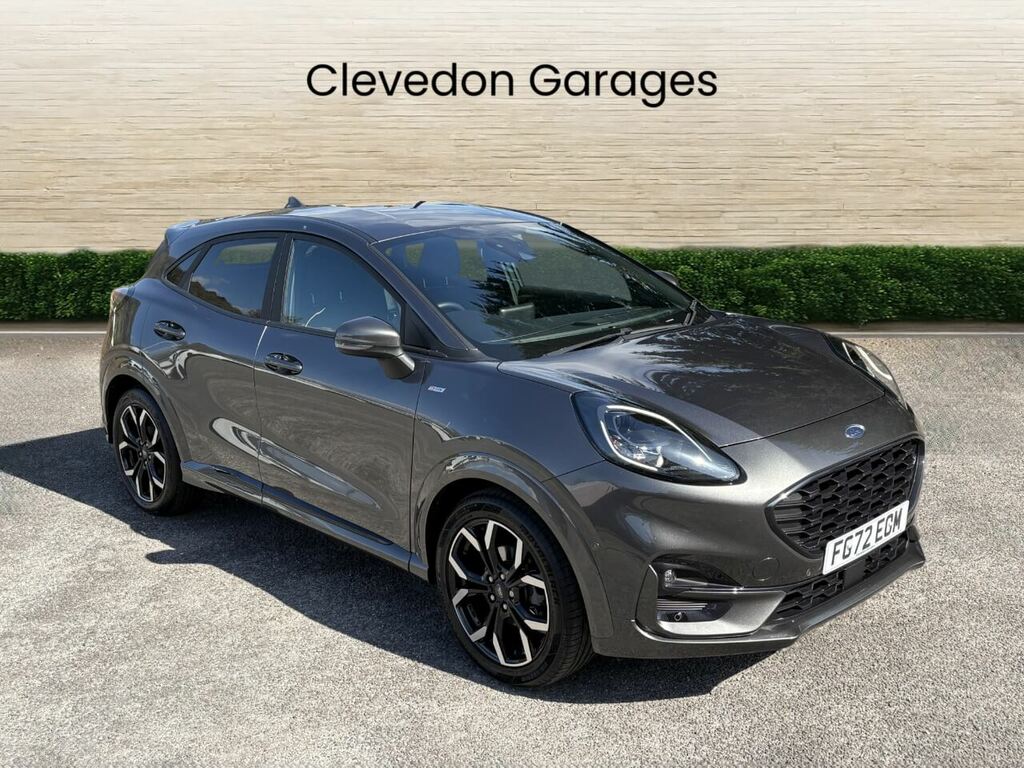 Ford Puma 1.0T Ecoboost Mhev St-line X Suv Hybrid FG72EOM Grey #2