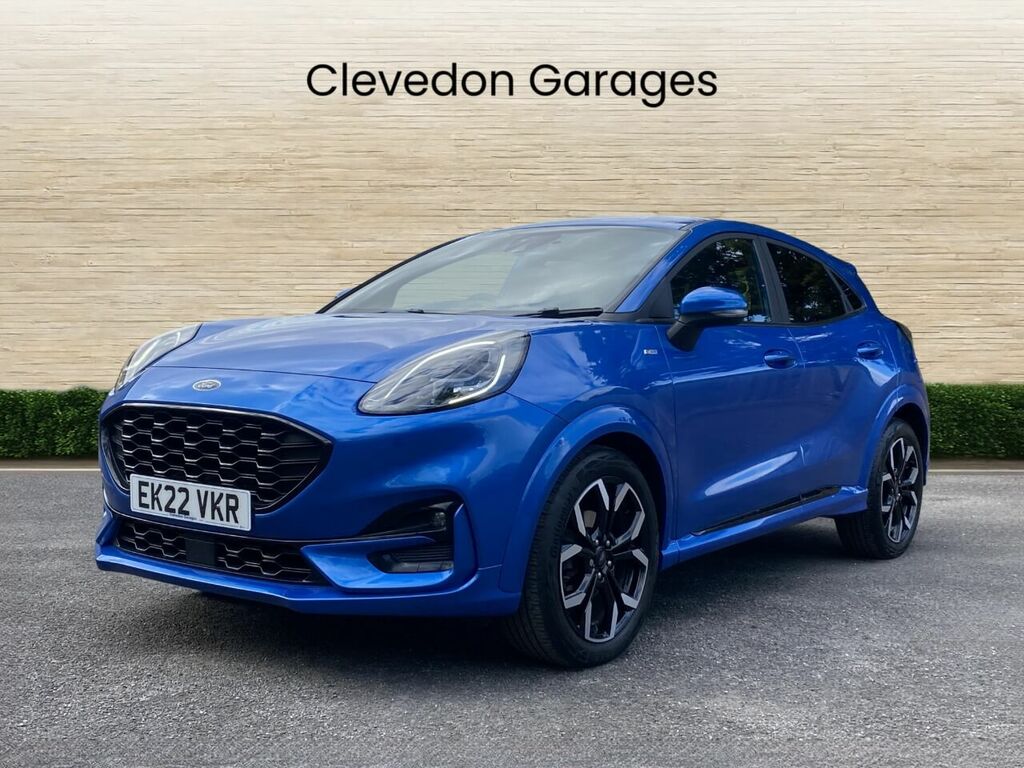 Ford Puma 1.0T Ecoboost Mhev St-line X Suv Hybrid Blue #6
