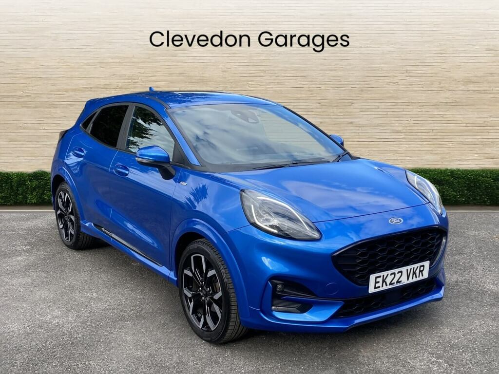 Ford Puma 1.0T Ecoboost Mhev St-line X Suv Hybrid Blue #2