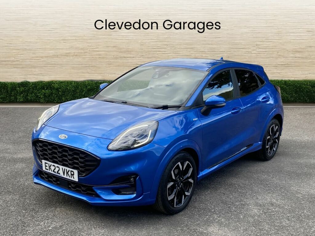 Ford Puma 1.0T Ecoboost Mhev St-line X Suv Hybrid Blue #4