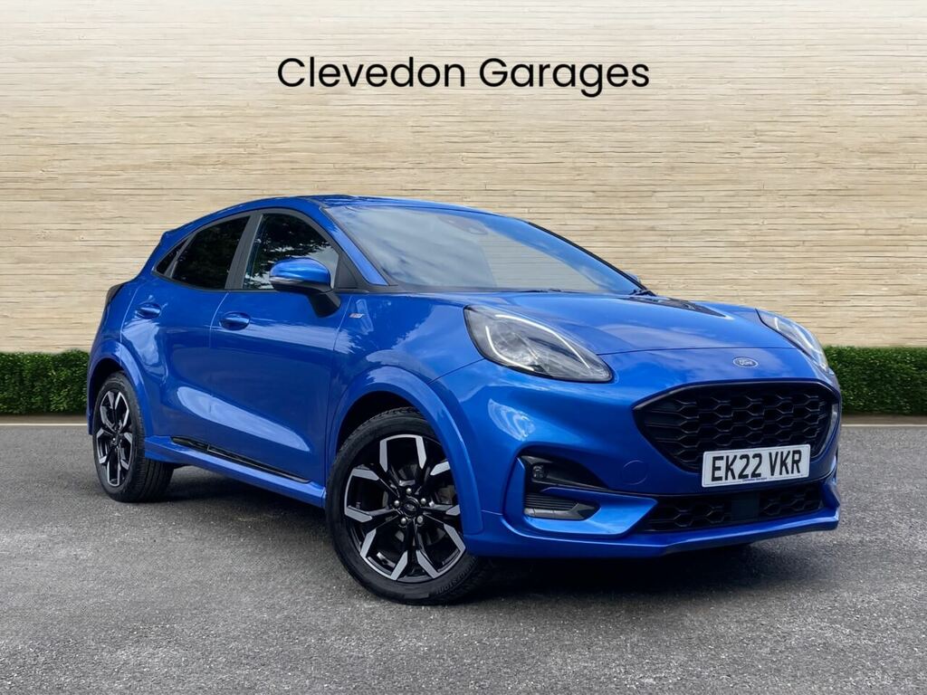 Ford Puma 1.0T Ecoboost Mhev St-line X Suv Hybrid Blue