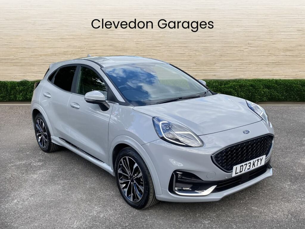 Ford Puma 1.0T Ecoboost Mhev St-line Vignale Suv LD73KTY Grey #2