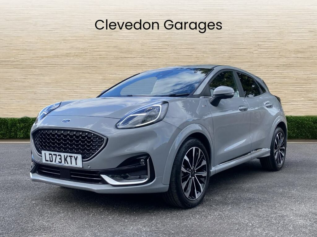 Ford Puma 1.0T Ecoboost Mhev St-line Vignale Suv LD73KTY Grey #4