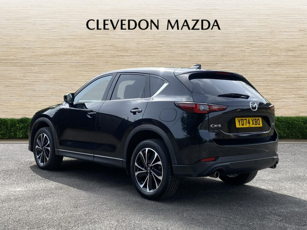 Mazda CX-5 2.0 E-skyactiv G Mhev Exclusive-line Suv Petro YD74XBO Black #4
