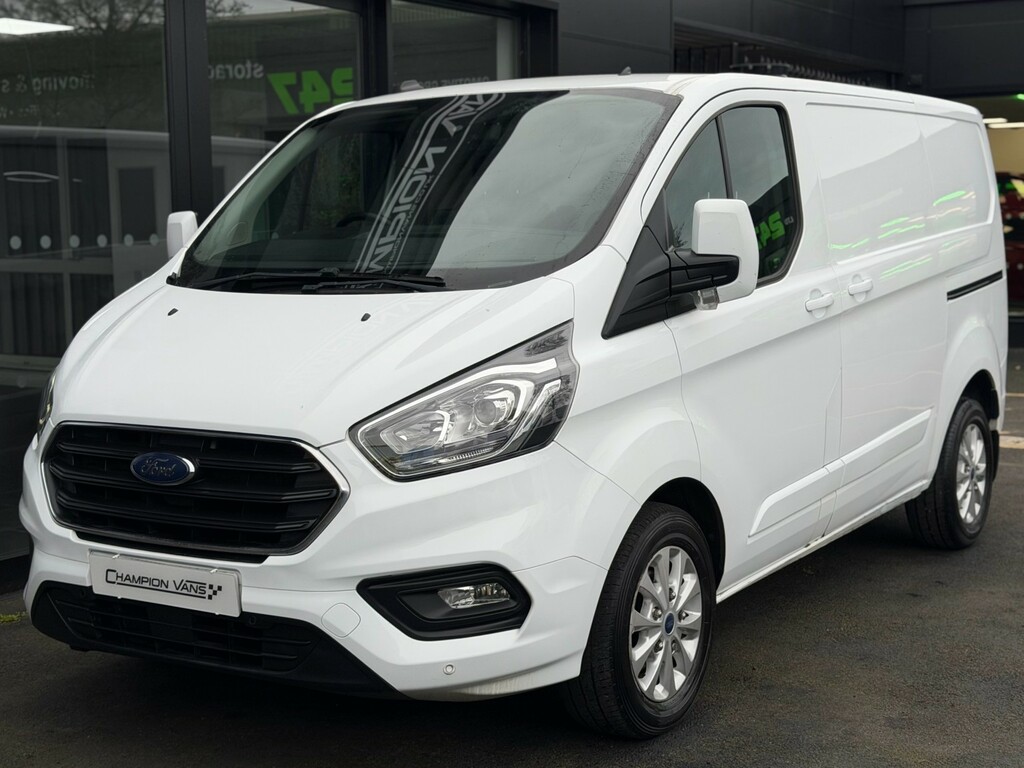 Ford Transit Custom 2.0 Transit Custom Limited Van 300 L1 2.0L Ecoblue LA23DTU White #4