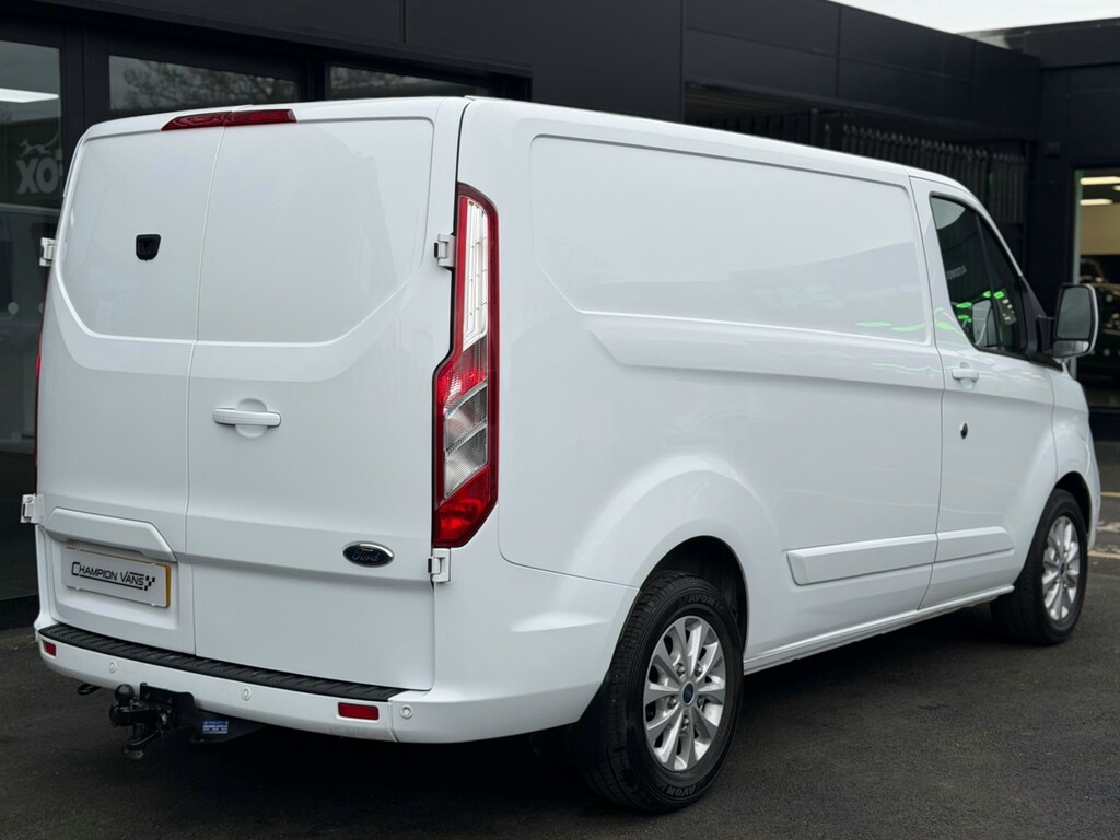 Ford Transit Custom 2.0 Transit Custom Limited Van 300 L1 2.0L Ecoblue LA23DTU White #5
