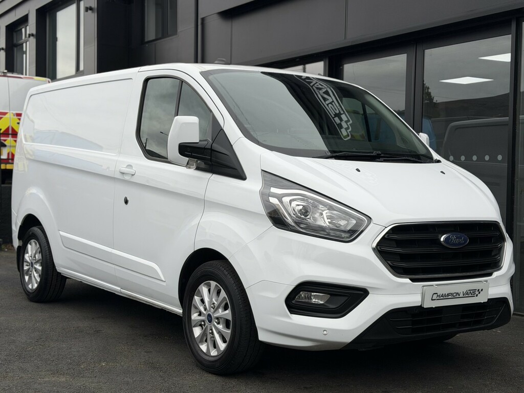 Ford Transit Custom 2.0 Transit Custom Limited Van 300 L1 2.0L Ecoblue LA23DTU White