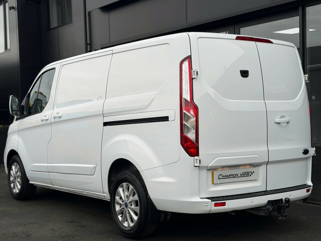 Ford Transit Custom 2.0 Transit Custom Limited Van 300 L1 2.0L Ecoblue LA23DTU White #2