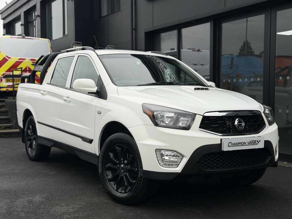 SsangYong Musso 2.2 D Ex White
