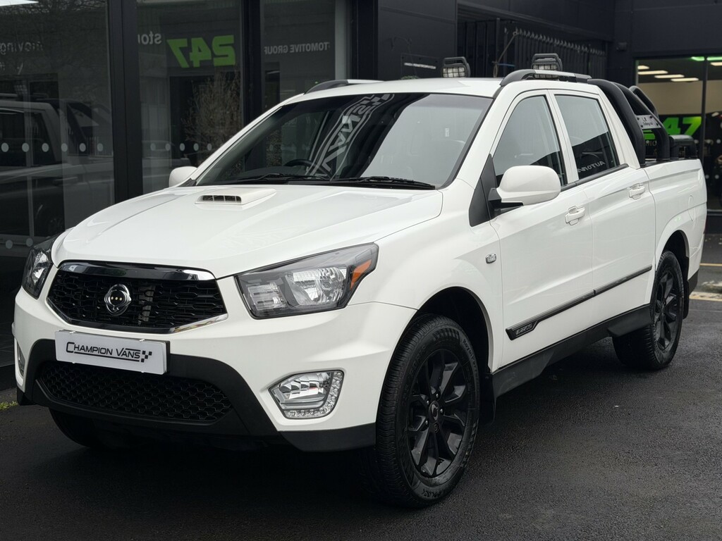 SsangYong Musso 2.2 D Ex White #5