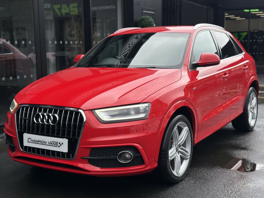 Audi Q3 2.0 Tdi S Line Plus SW64NCZ Red #3