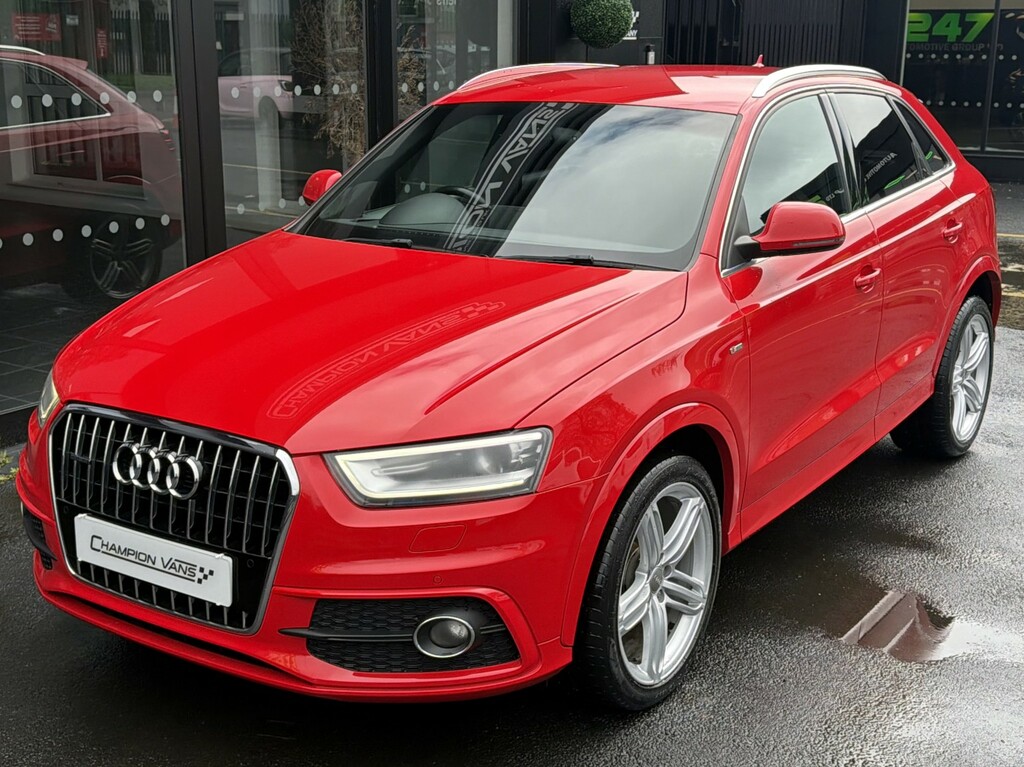 Audi Q3 2.0 Tdi S Line Plus SW64NCZ Red #5