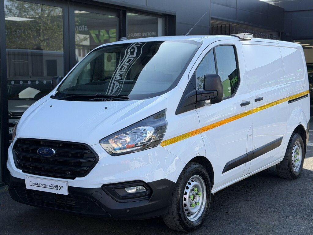 Ford Transit Custom 2.0 320 Ecoblue Leader YS69UHZ White #3