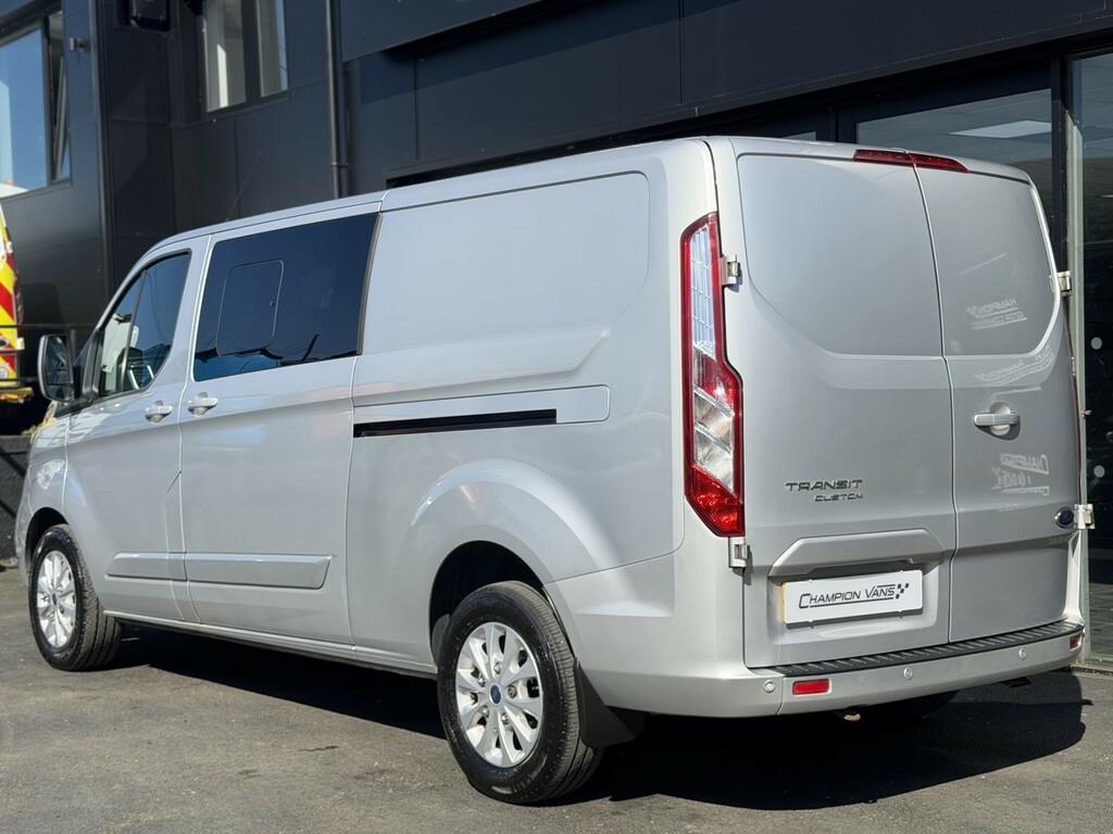 Ford Transit Custom 2.0 320 Ecoblue Limited YT19AGR Silver #2