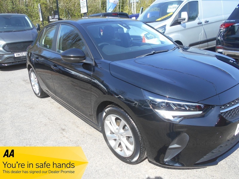 Vauxhall Corsa 2020 Se Low Mileage AO20WPV Black #2