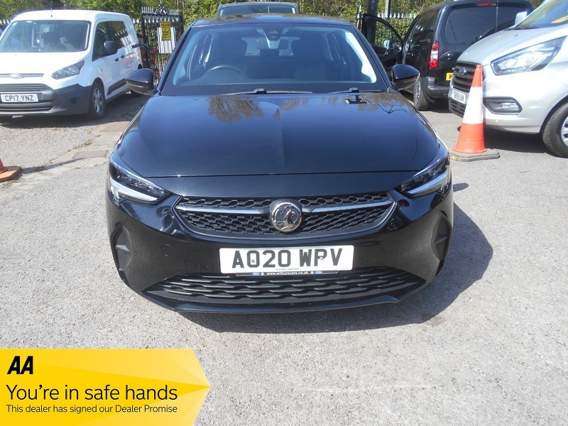 Vauxhall Corsa 2020 Se Low Mileage Black