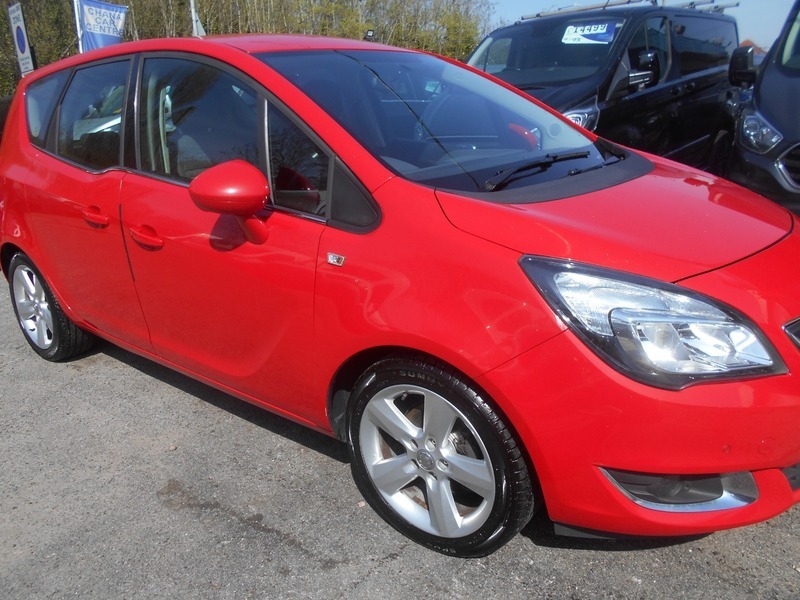 Vauxhall Meriva 2014 Tech Line VK64XDZ Red #6