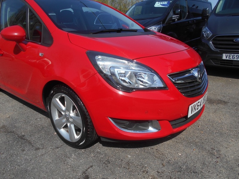 Vauxhall Meriva 2014 Tech Line VK64XDZ Red #5