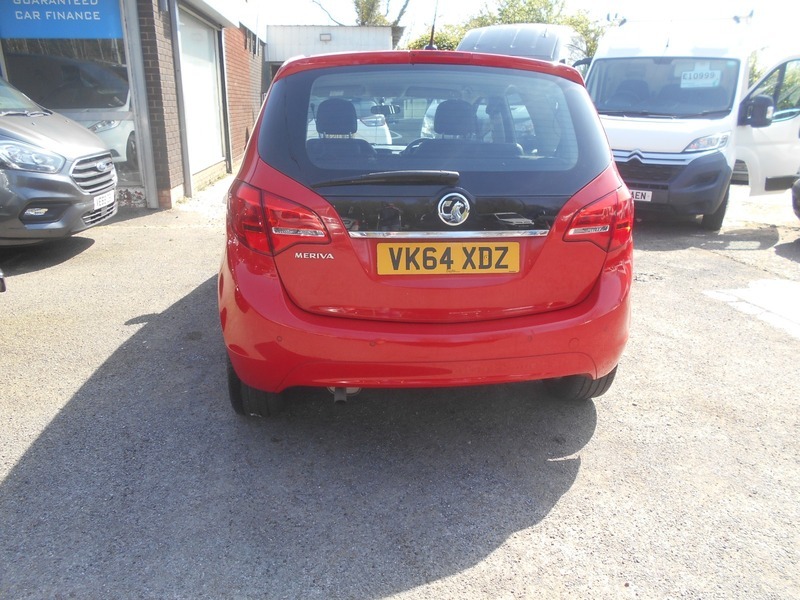 Vauxhall Meriva 2014 Tech Line VK64XDZ Red #4