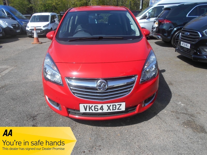 Vauxhall Meriva 2014 Tech Line Red