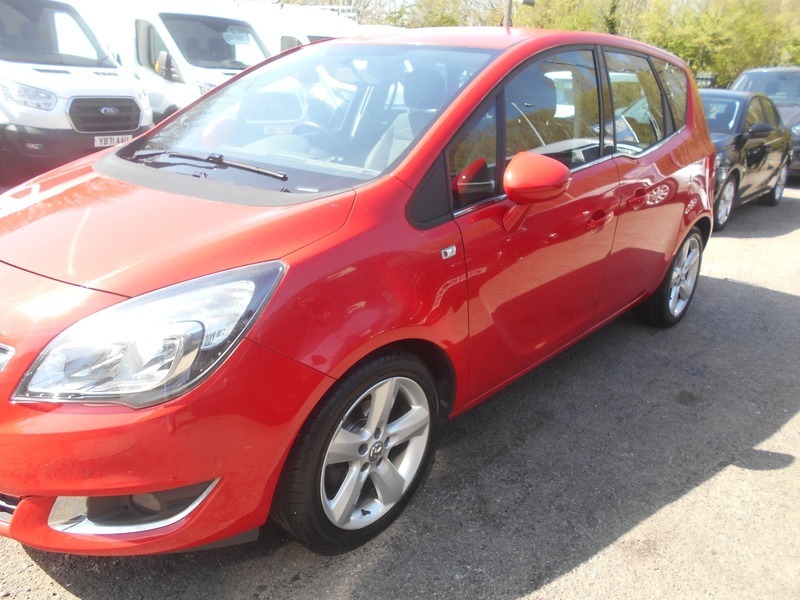 Vauxhall Meriva 2014 Tech Line VK64XDZ Red #3