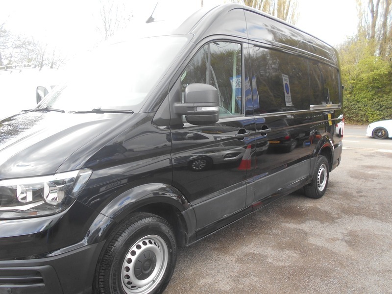Volkswagen Crafter 2019 Cr35 Tdi L HF69VWW Black #3