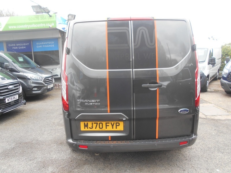 Ford Transit Custom 2020 290 Sport P MJ70FYP Grey #4