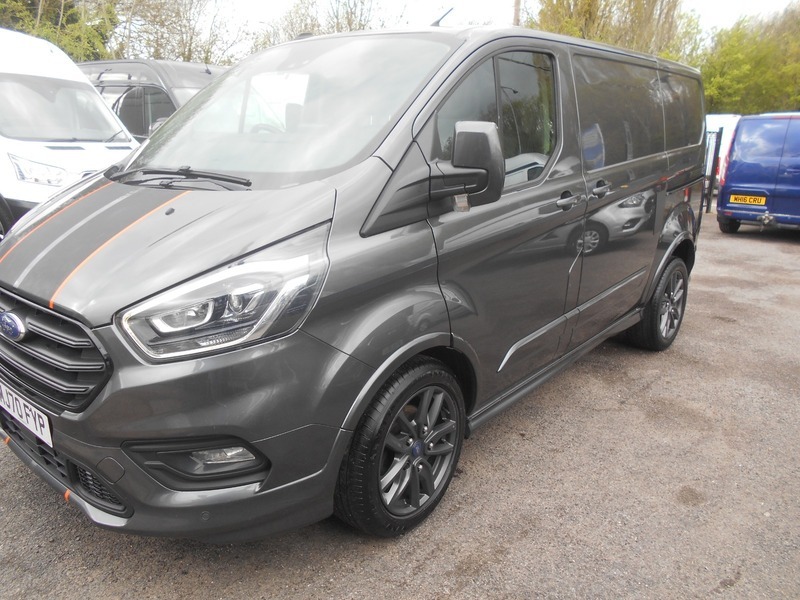 Ford Transit Custom 2020 290 Sport P MJ70FYP Grey #3