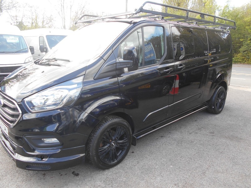 Ford Transit Custom 2019 320 Limited Dciv BJ69DMU Black #3