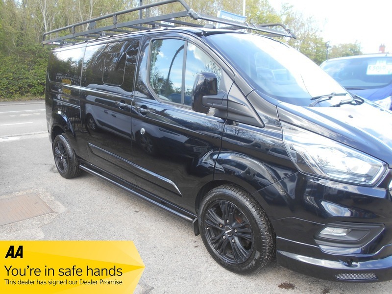Ford Transit Custom 2019 320 Limited Dciv BJ69DMU Black #2