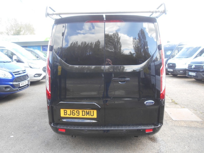 Ford Transit Custom 2019 320 Limited Dciv BJ69DMU Black #4