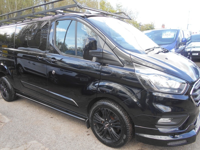 Ford Transit Custom 2019 320 Limited Dciv BJ69DMU Black #6