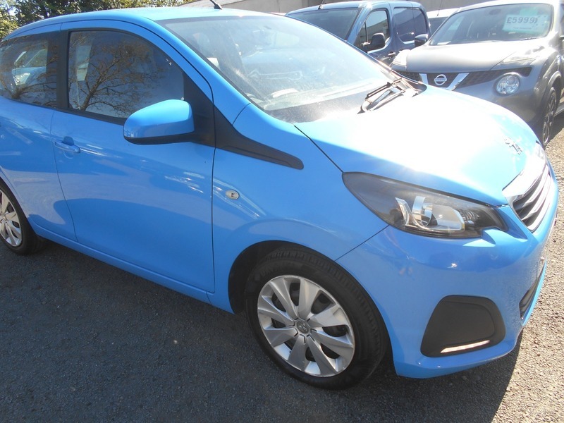 Peugeot 108 Active Blue #4