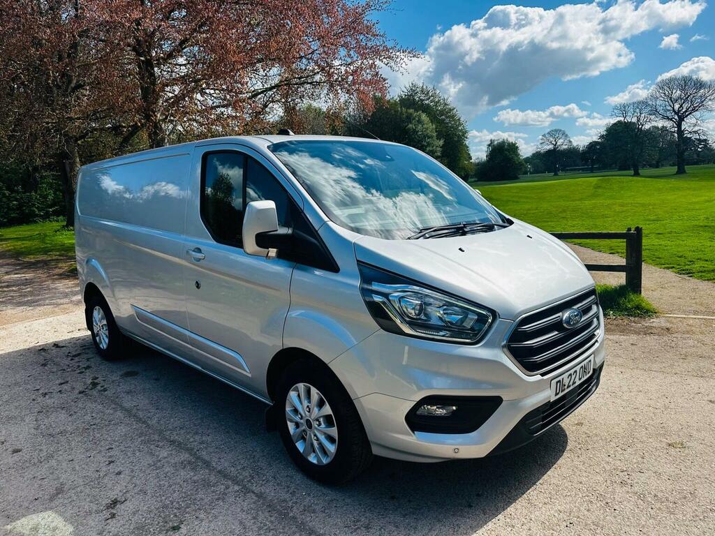 Ford Transit Custom 2.0 300 Ecoblue Limited L2 H1 Euro 6 Ss DL22OND Silver #6