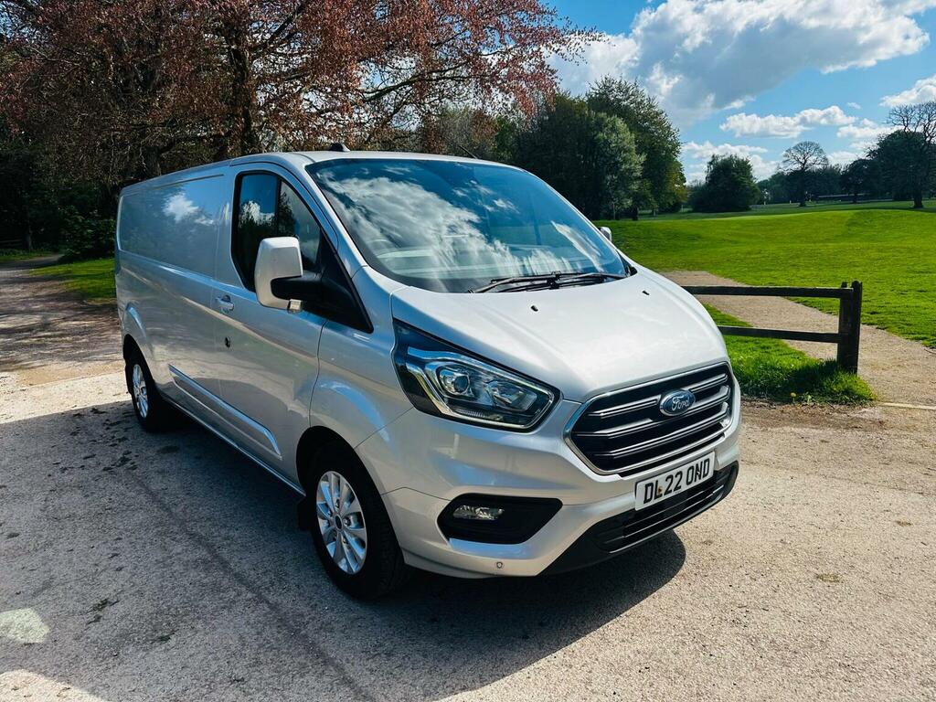 Ford Transit Custom 2.0 300 Ecoblue Limited L2 H1 Euro 6 Ss DL22OND Silver #4