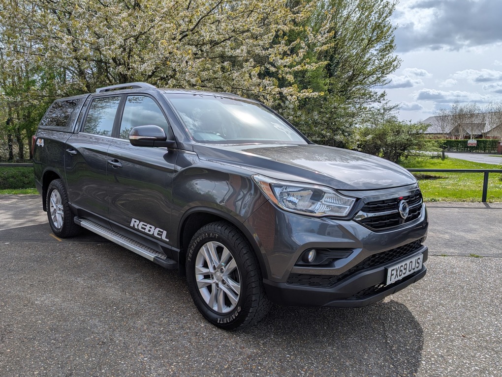 SsangYong Musso 2.2D Rebel Pickup Double Cab 4Wd Grey #5