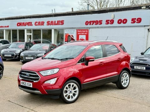 Ford Ecosport 1.0T Ecoboost Titanium Red